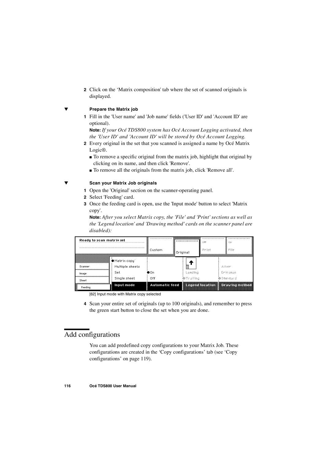 IBM TDS800 user manual Add configurations 