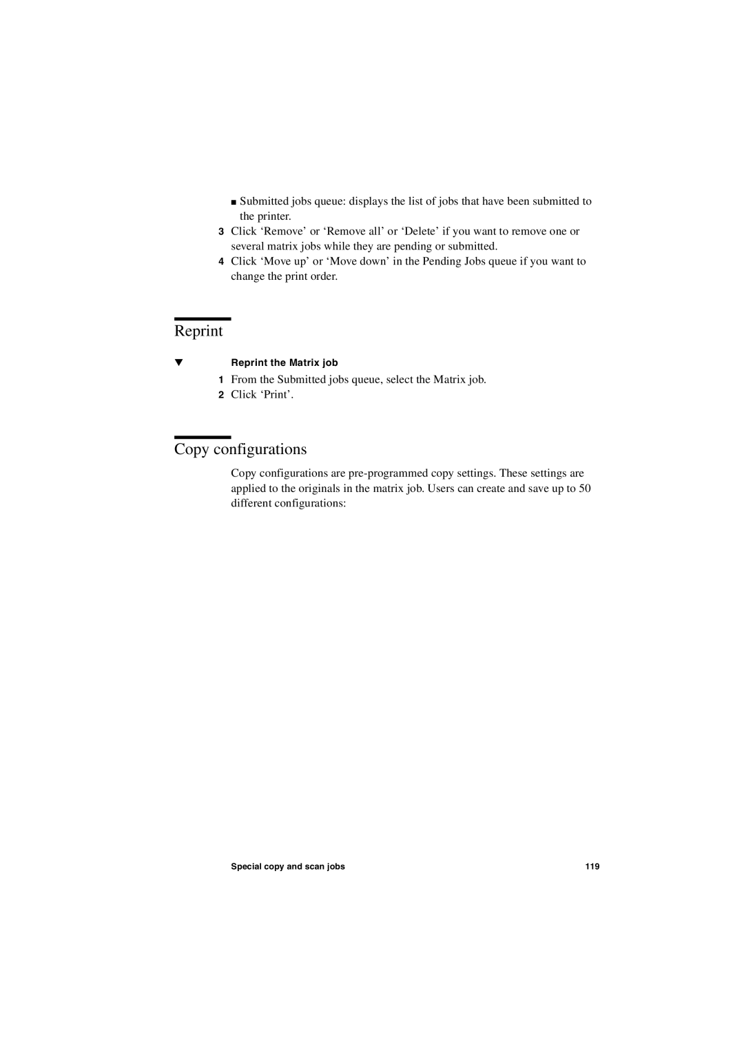 IBM TDS800 user manual Reprint, Copy configurations 