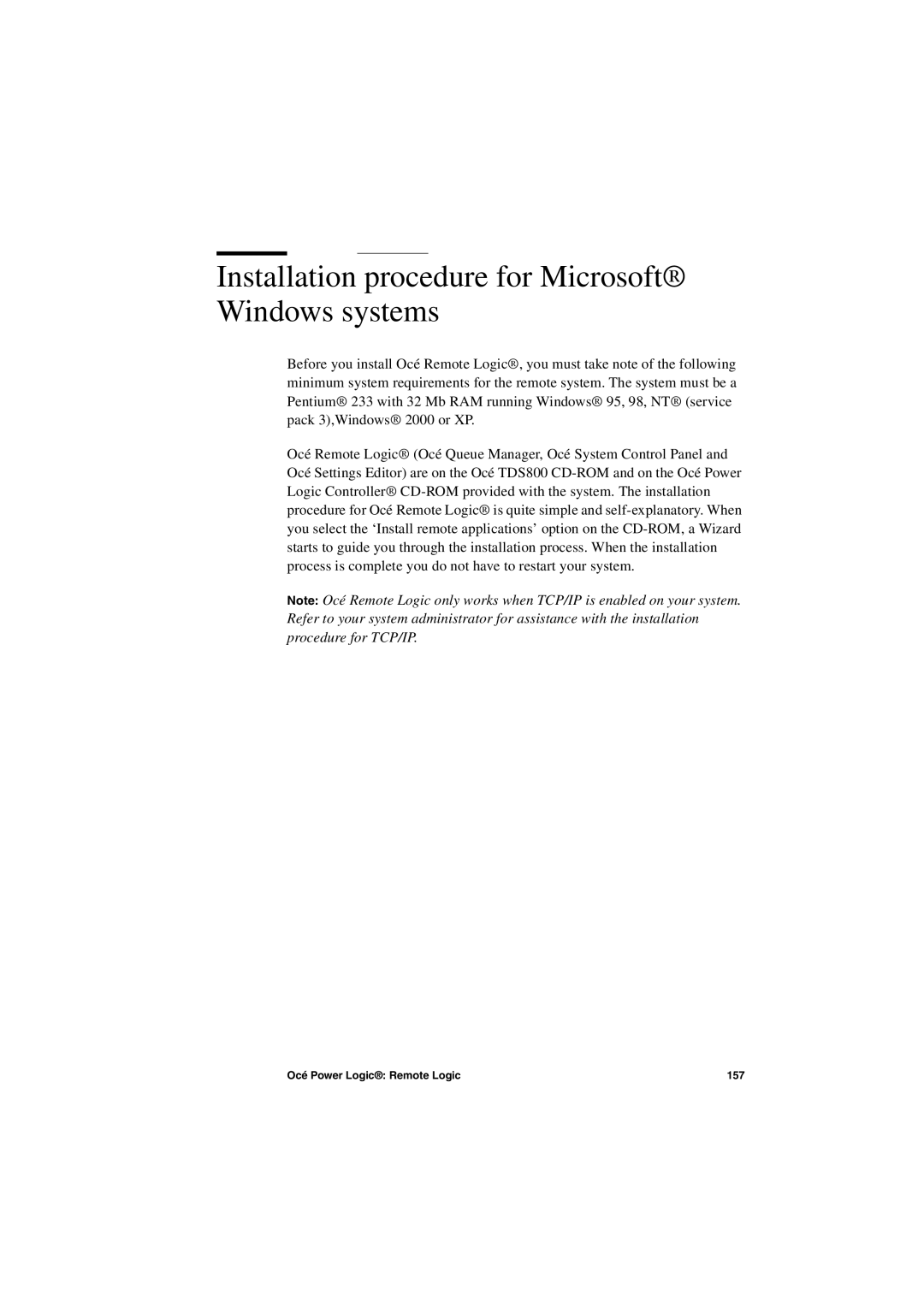 IBM TDS800 user manual Installation procedure for Microsoft Windows systems 