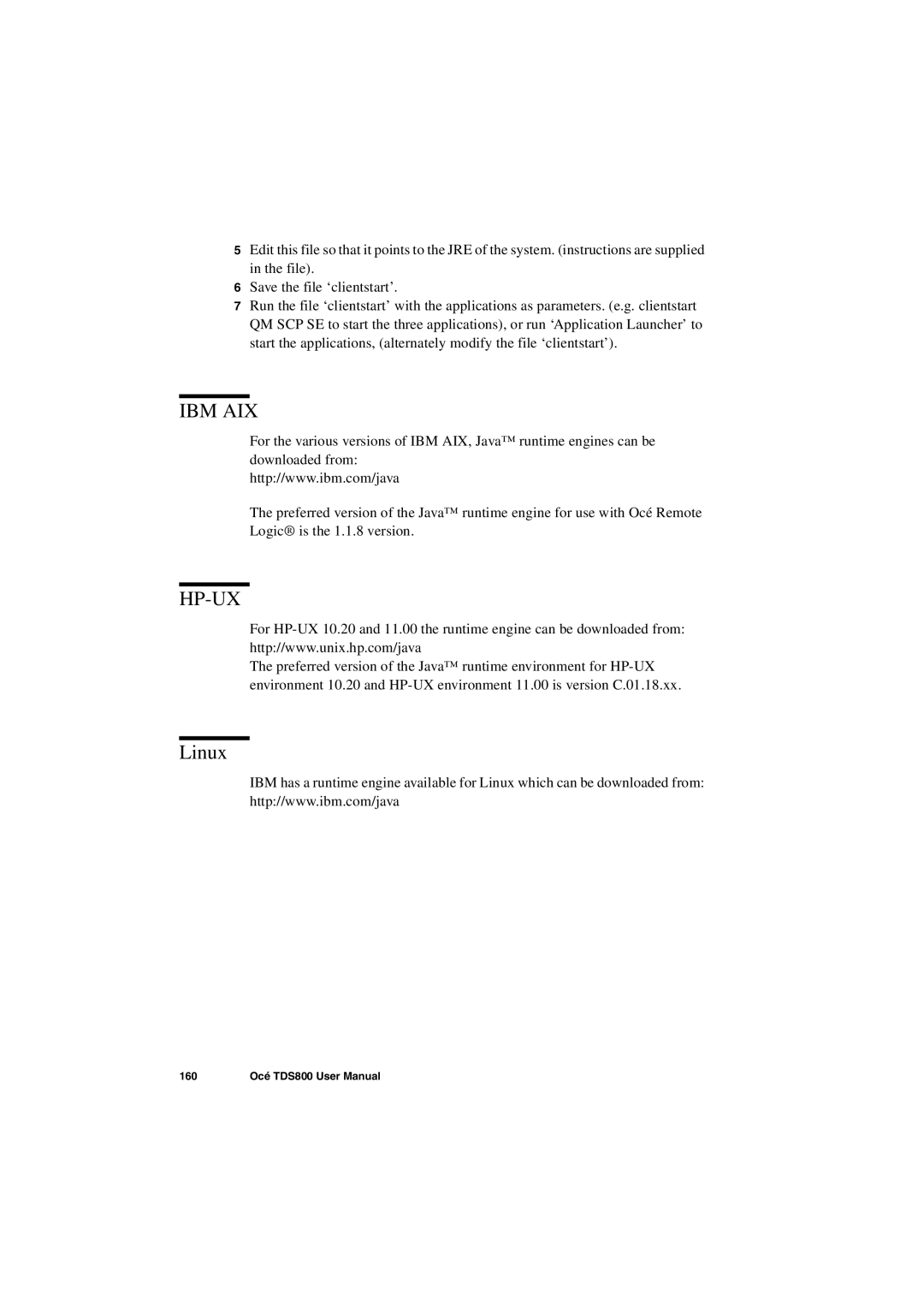 IBM TDS800 user manual Ibm Aix, Linux 