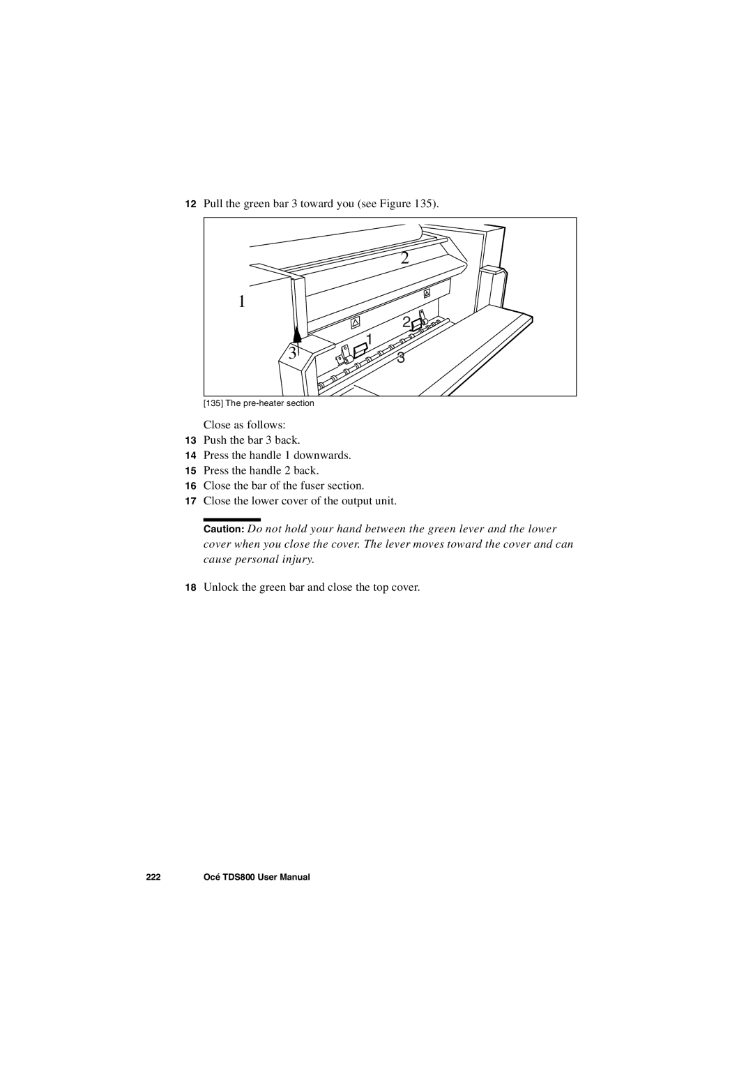 IBM TDS800 user manual Pull the green bar 3 toward you see Figure 