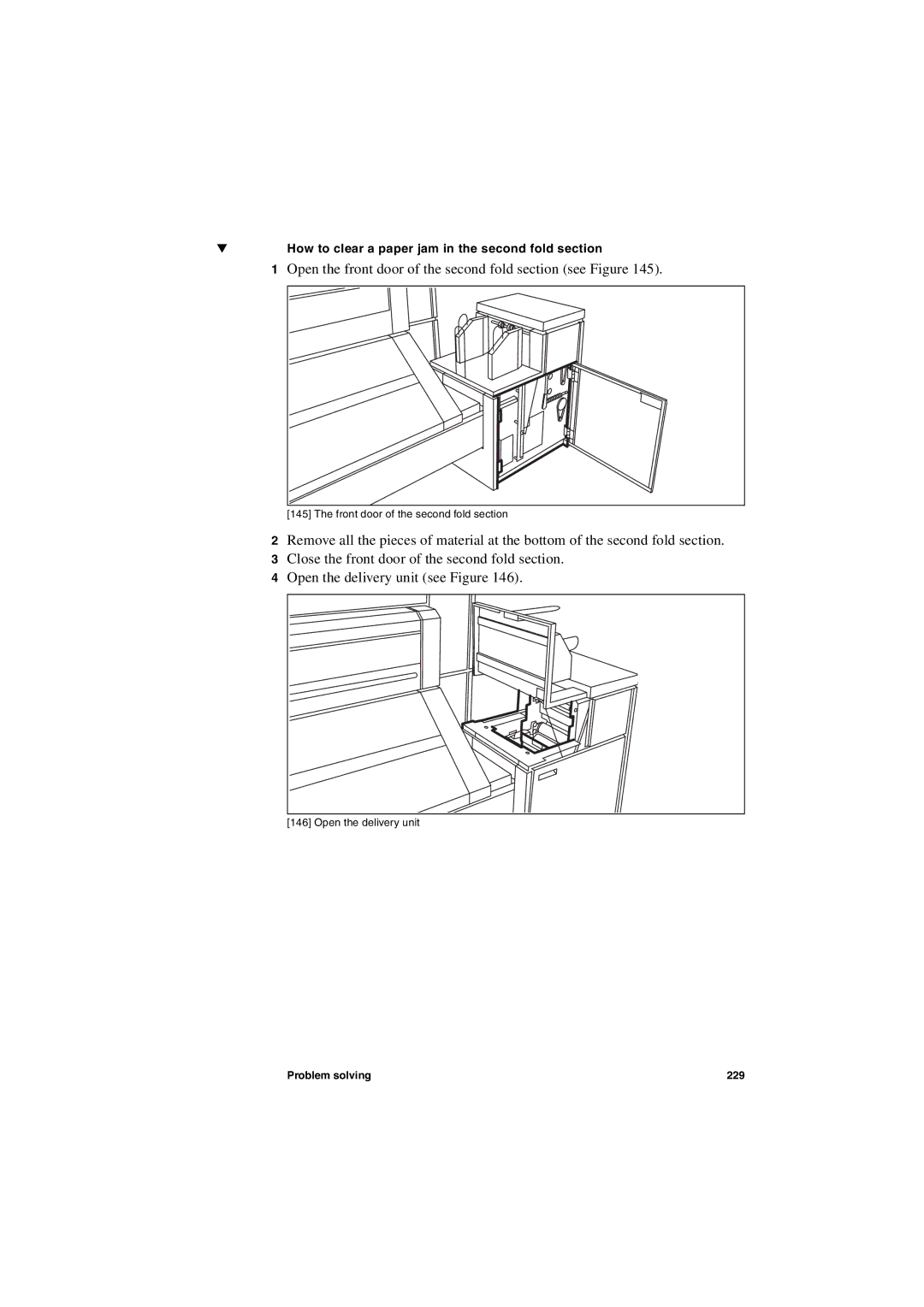 IBM TDS800 user manual Open the front door of the second fold section see Figure 