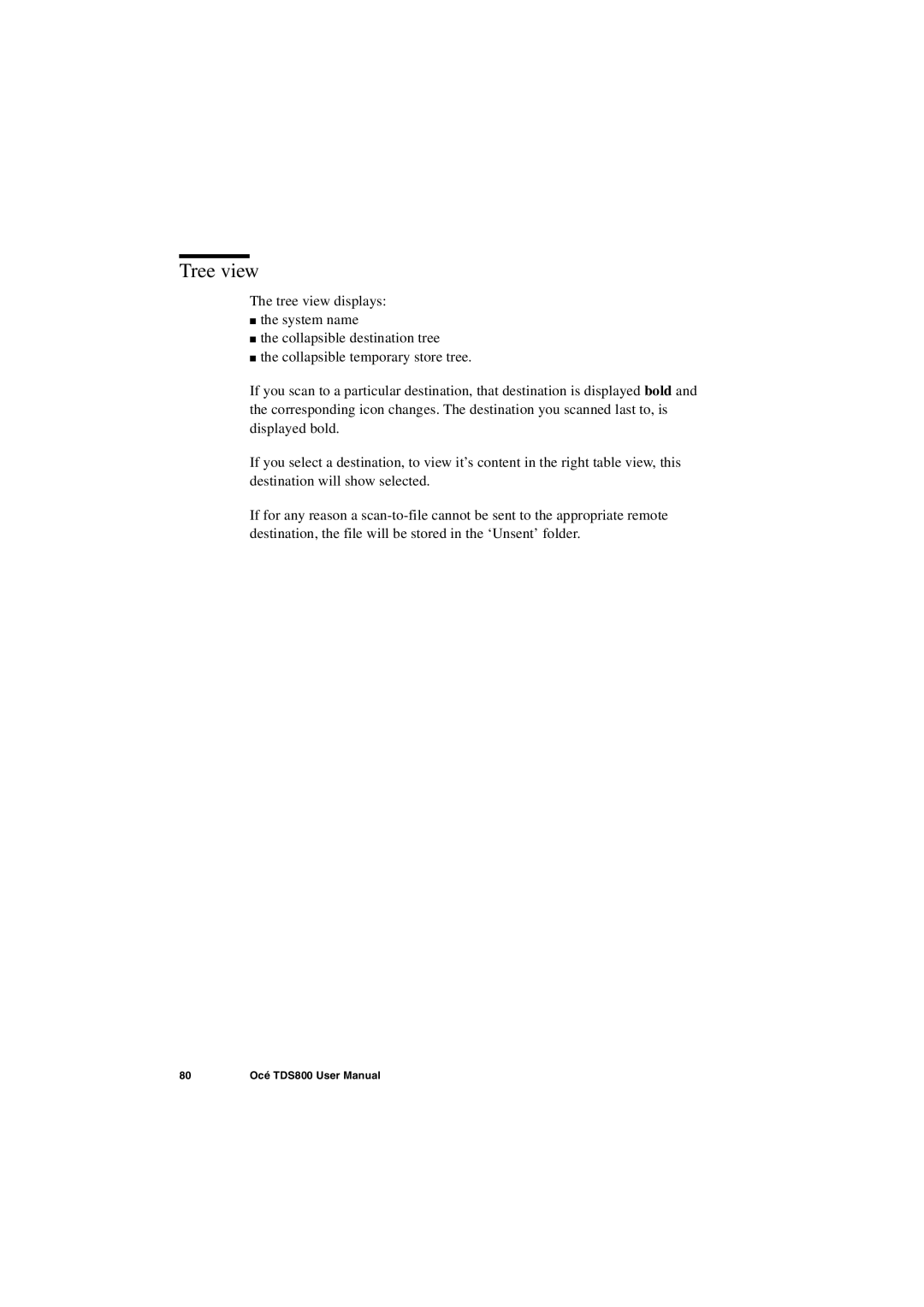 IBM TDS800 user manual Tree view 