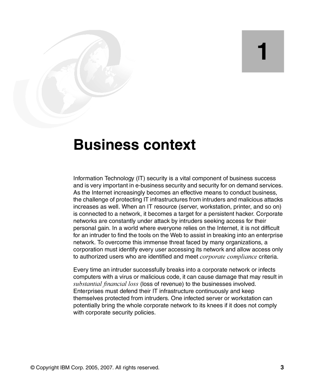 IBM Tivoli and Cisco manual Business context 