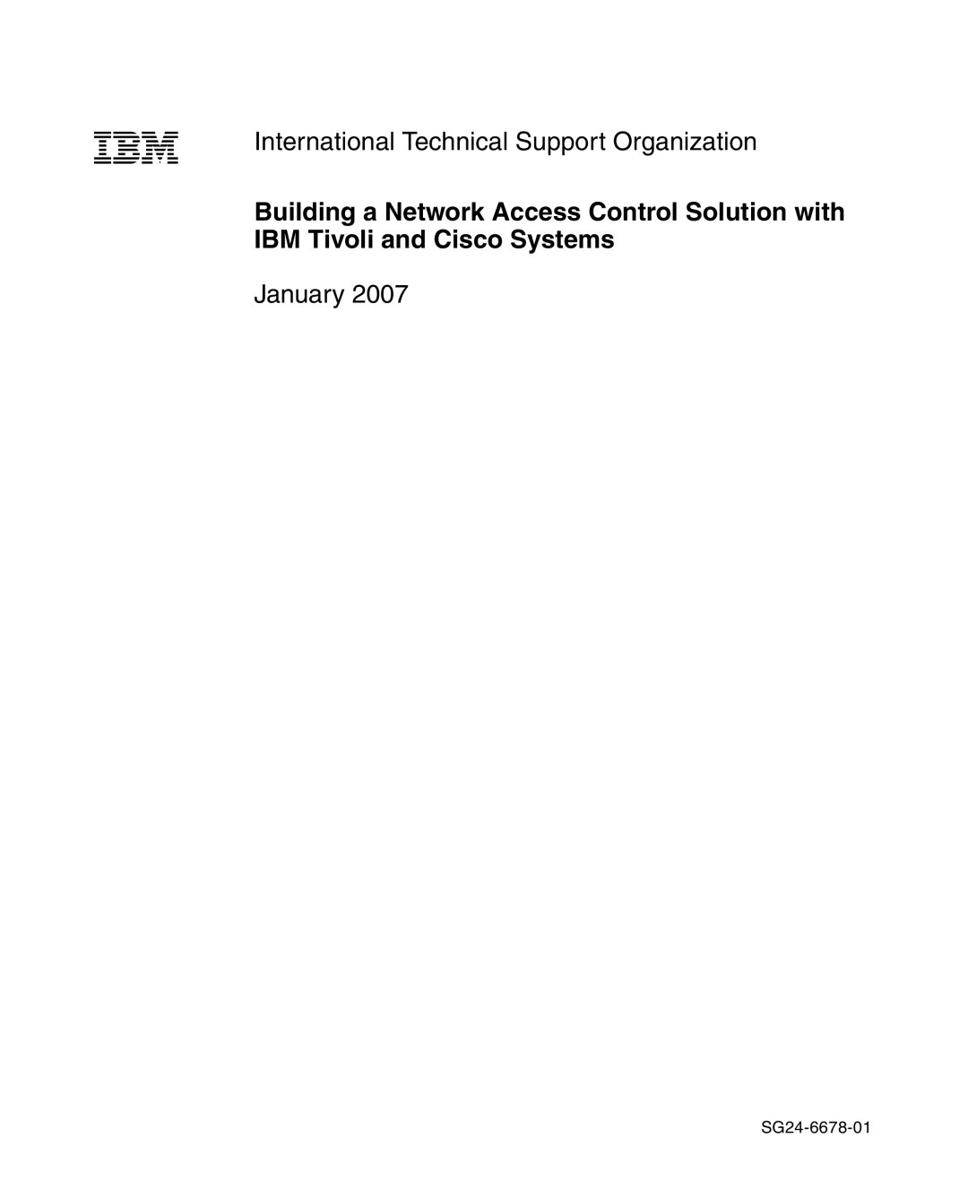 IBM Tivoli and Cisco manual International Technical Support Organization 