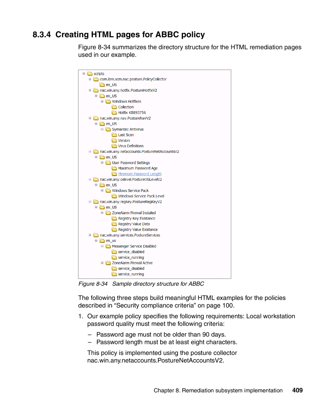 IBM Tivoli and Cisco manual Creating Html pages for Abbc policy, 409 