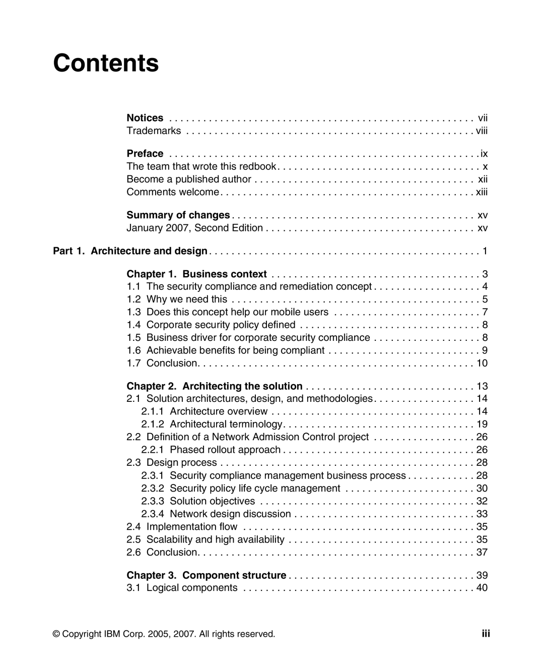 IBM Tivoli and Cisco manual Contents 