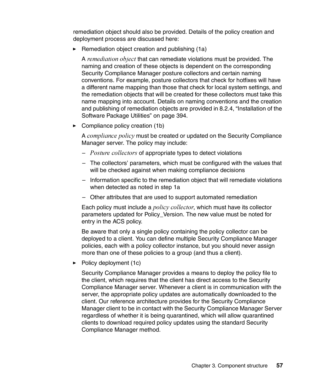 IBM Tivoli and Cisco manual Component structure 