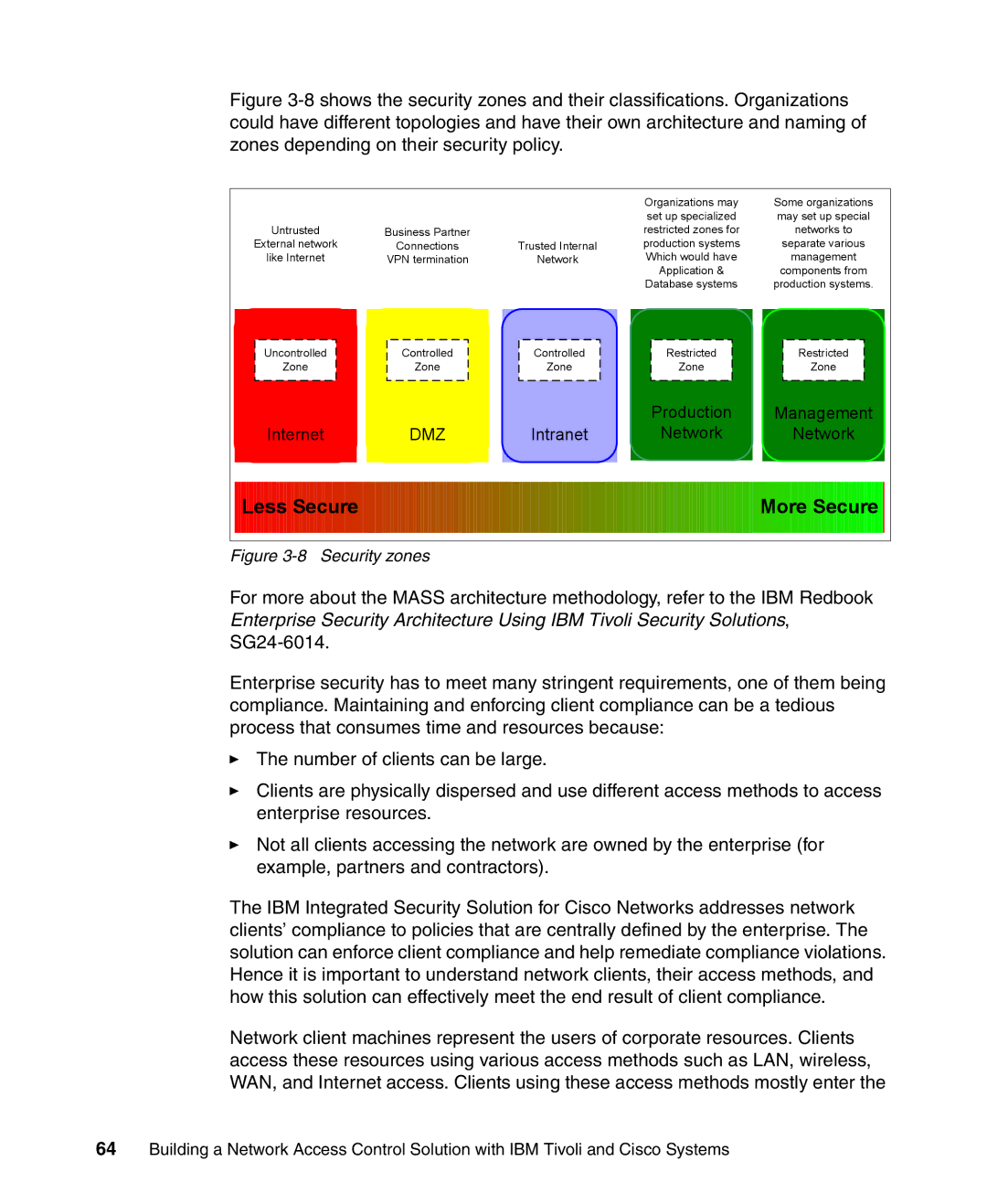 IBM Tivoli and Cisco manual Less Secure 