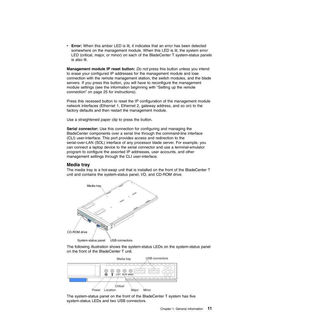 IBM Type 8720, Type 8730 manual Media tray 