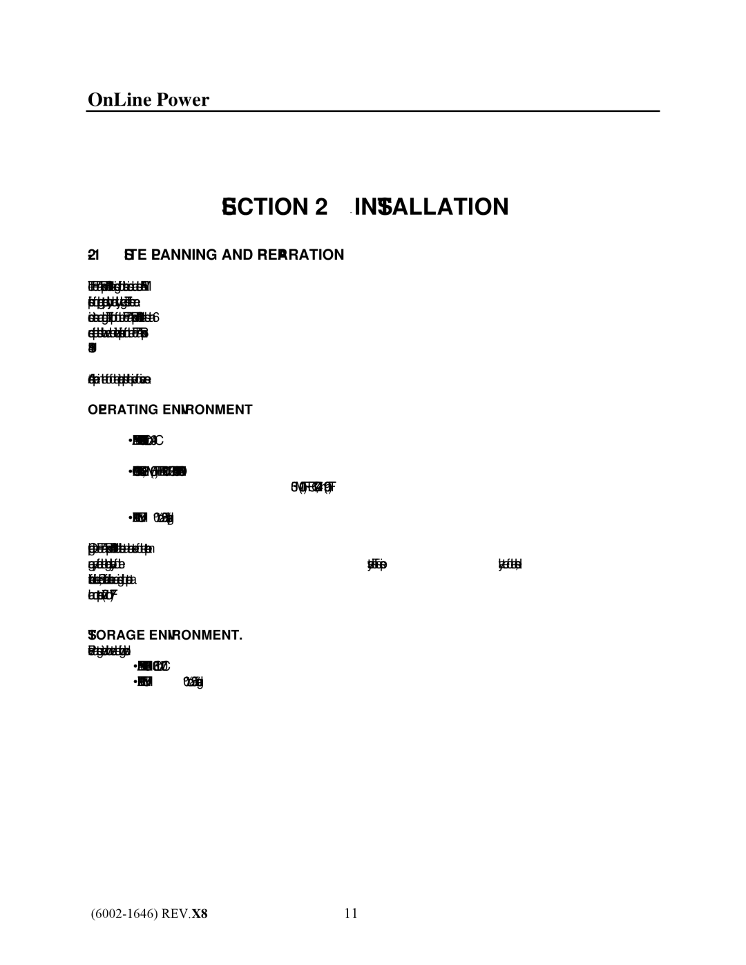 IBM UPS1481 UNIT user manual Installation 