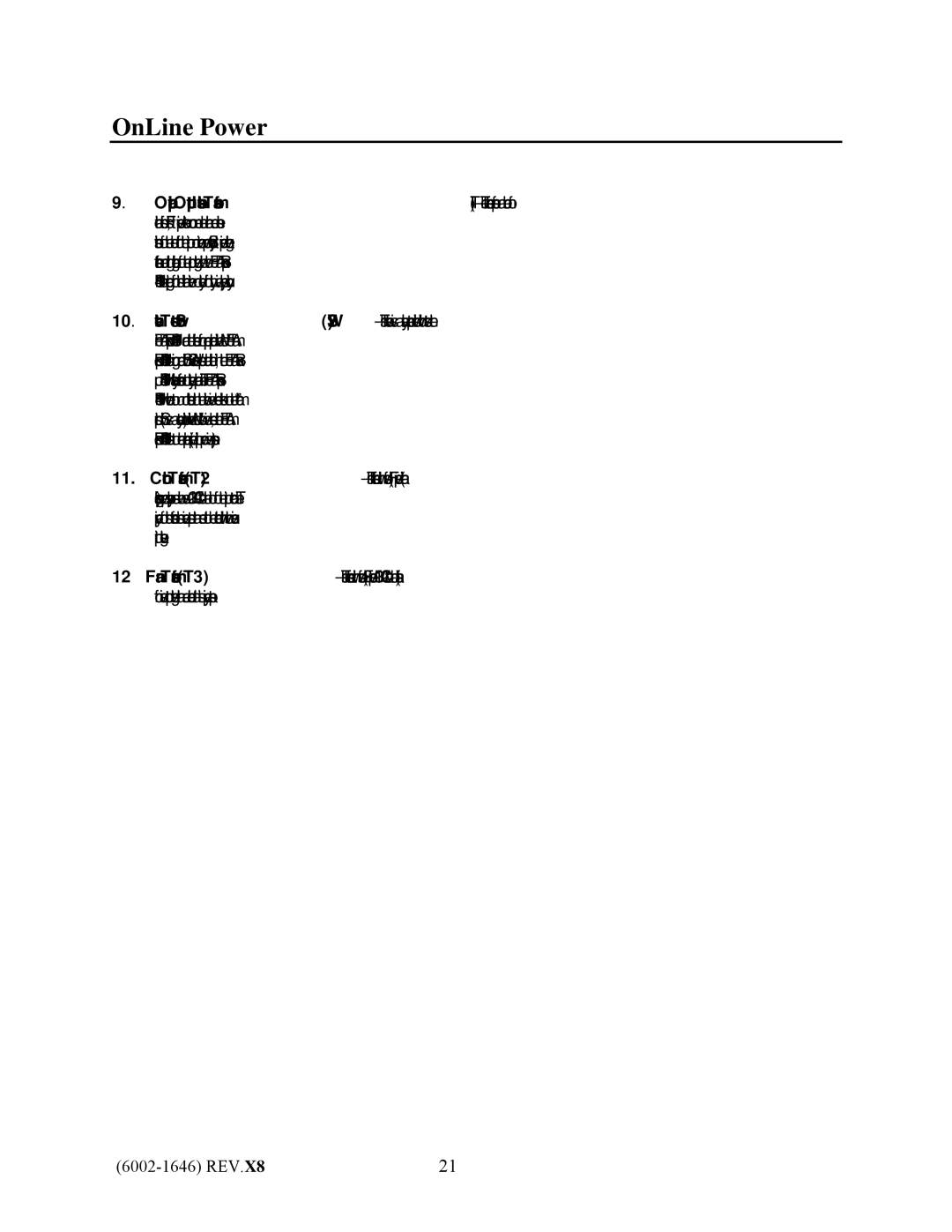 IBM UPS1481 UNIT user manual OnLine Power 