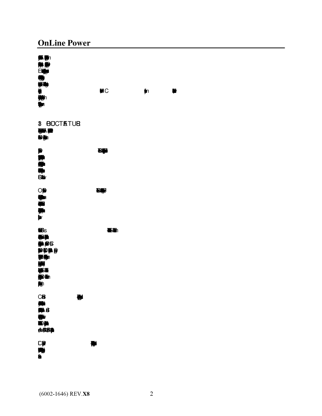 IBM UPS1481 UNIT user manual Product Features 