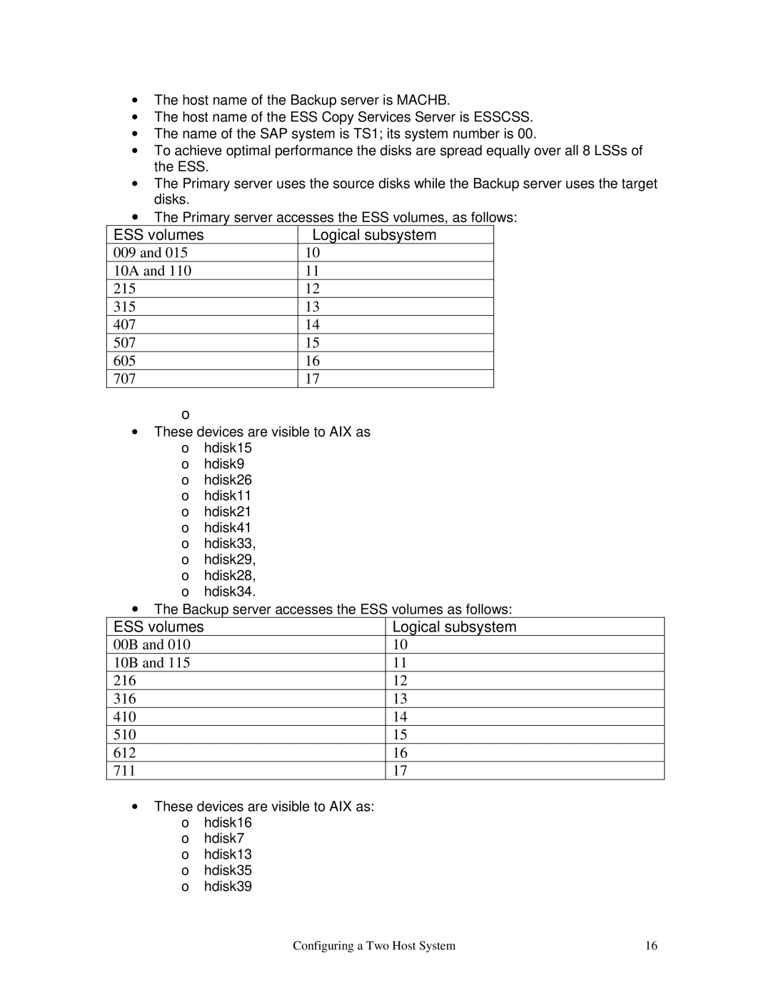 IBM V7.2 manual ESS volumes Logical subsystem 