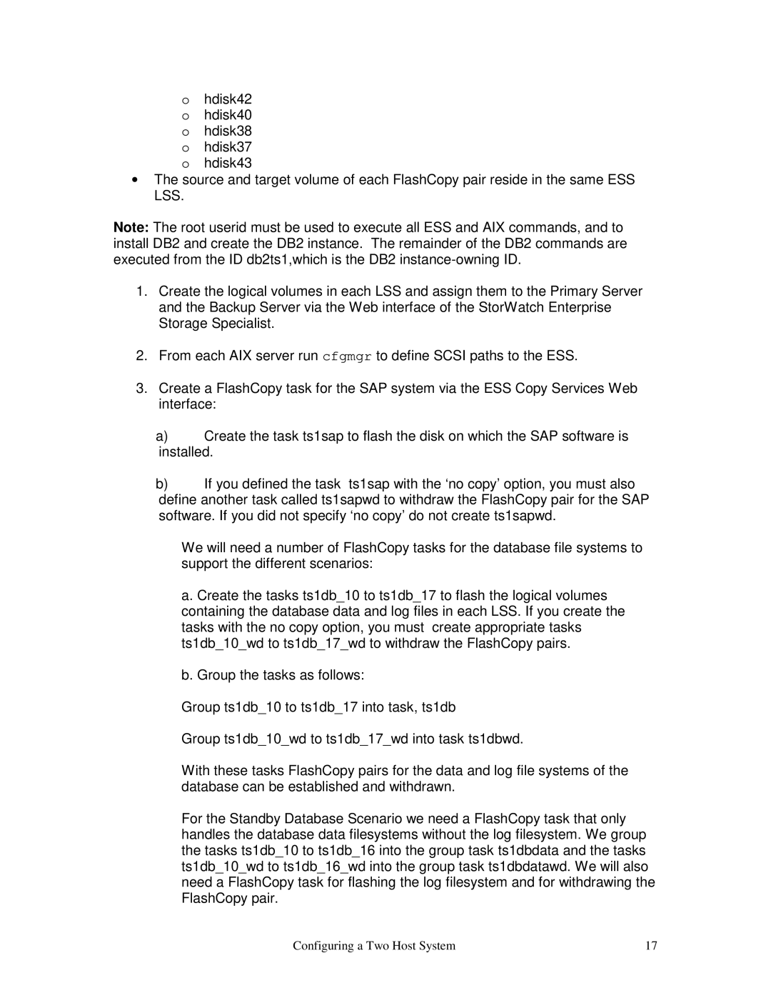 IBM V7.2 manual Configuring a Two Host System 