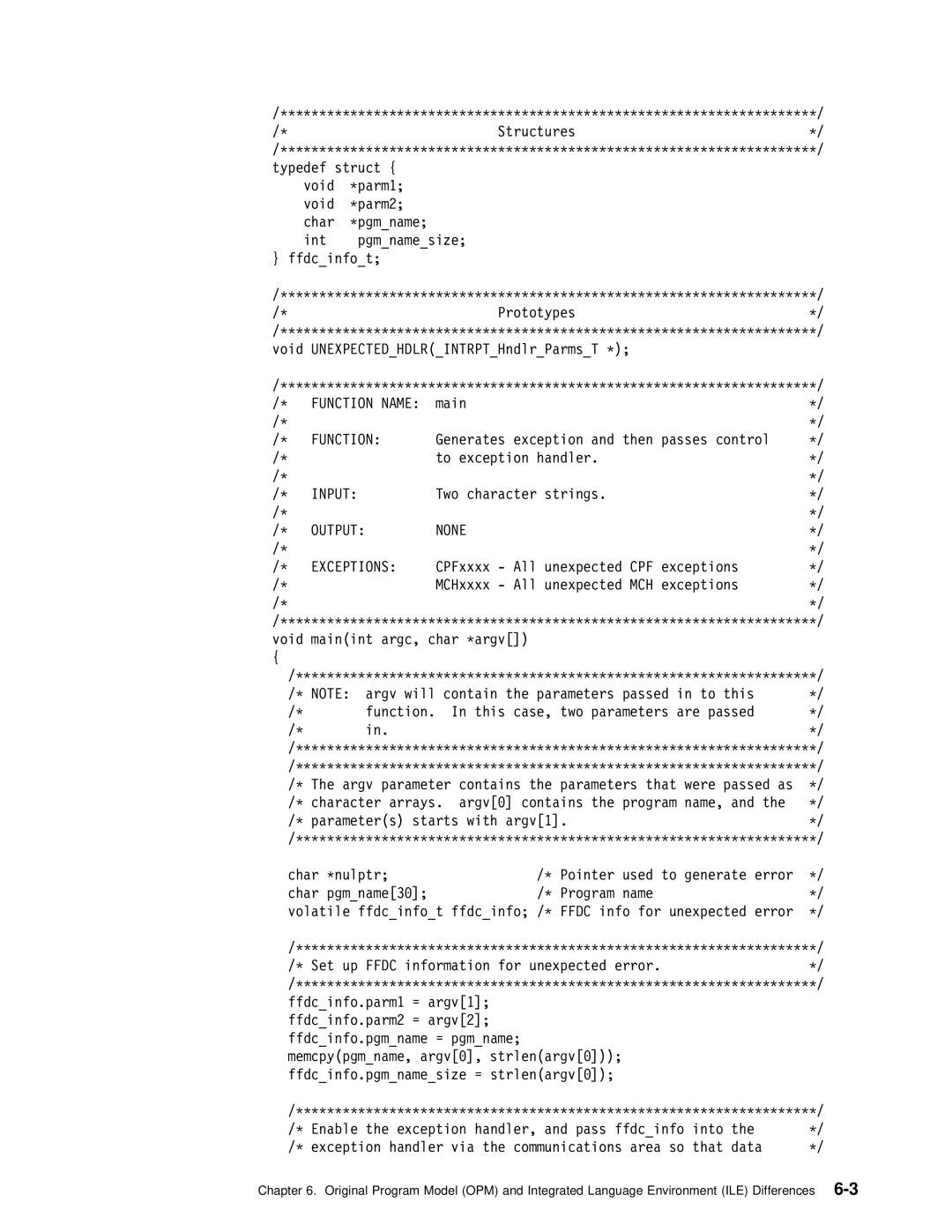 IBM Version 4 manual Function, Output None Exceptions 