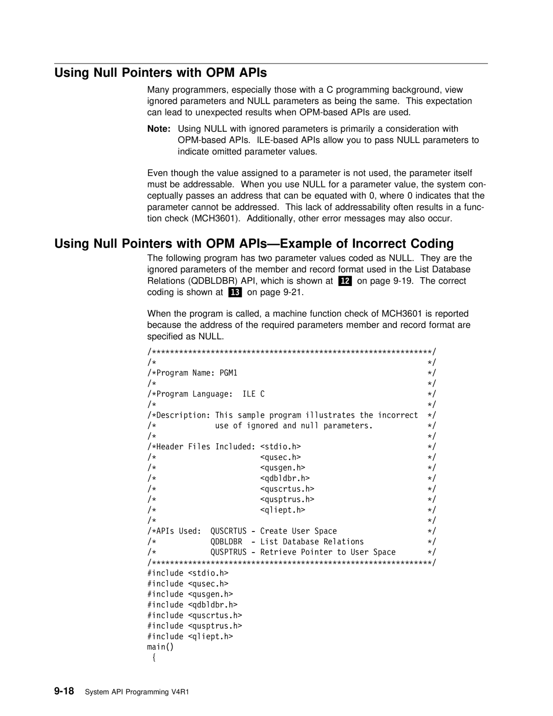 IBM Version 4 manual Null, Ile 