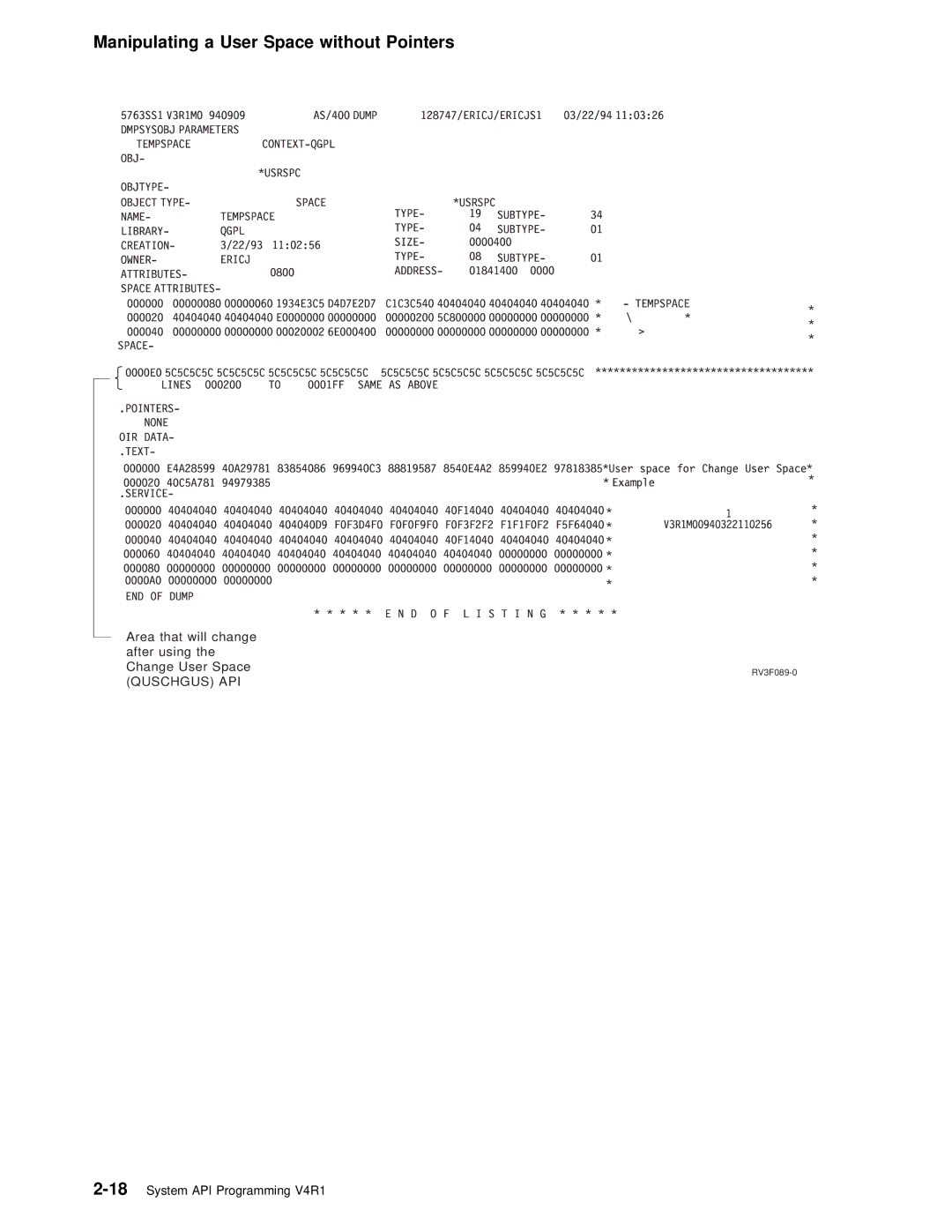 IBM Version 4 manual Quschgus API 