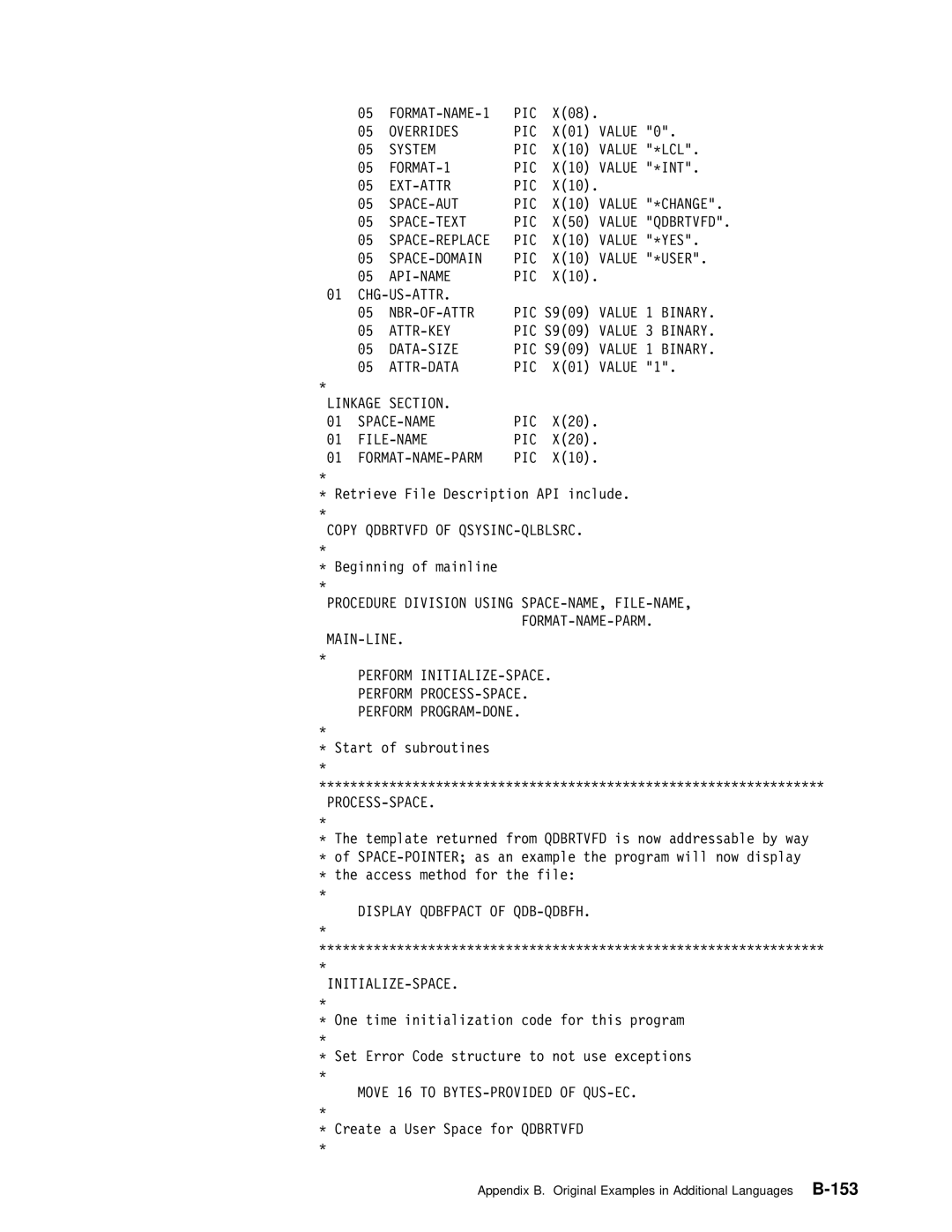 IBM Version 4 manual Overrides PIC, System PIC, FORMAT-1 PIC, Ext-Attr Pic, Space-Aut Pic, Space-Text Pic, Space-Domain Pic 