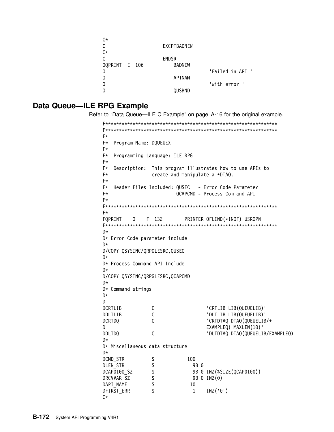 IBM Version 4 manual Data, 172 