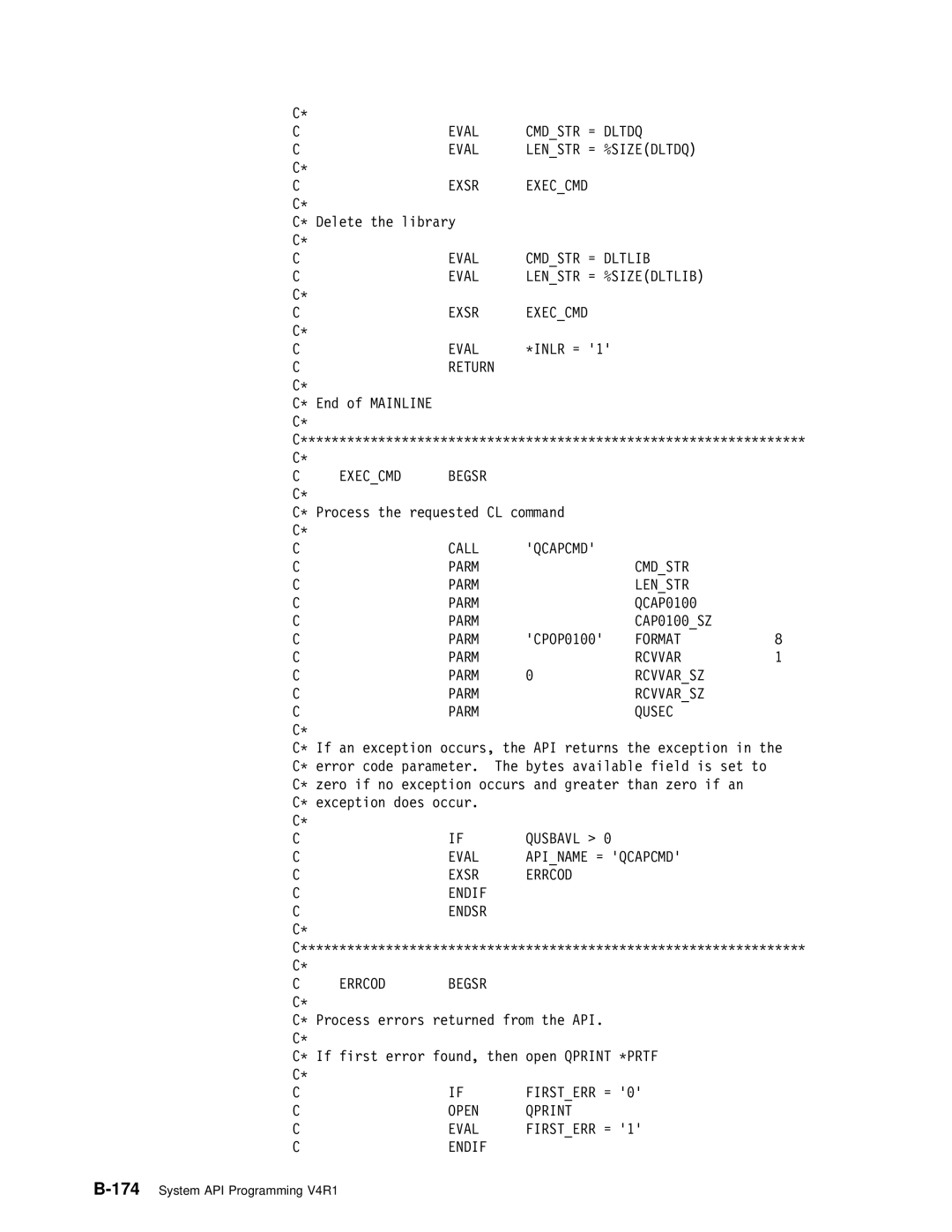 IBM Version 4 manual 174 