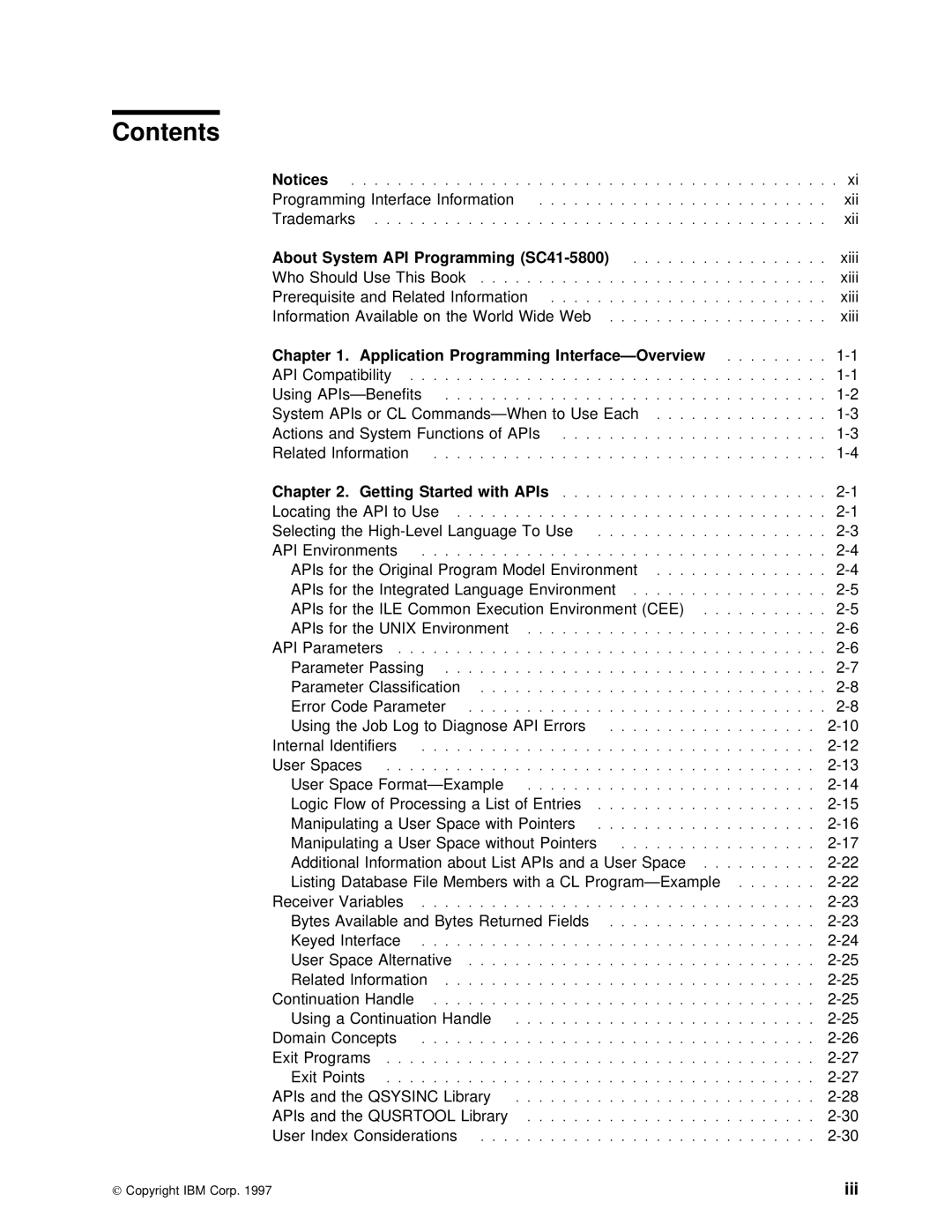 IBM Version 4 manual Contents 