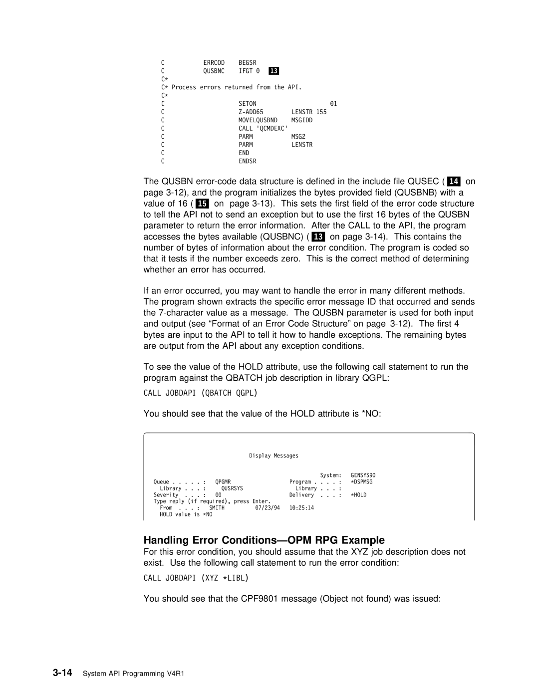 IBM Version 4 manual Qgpl 