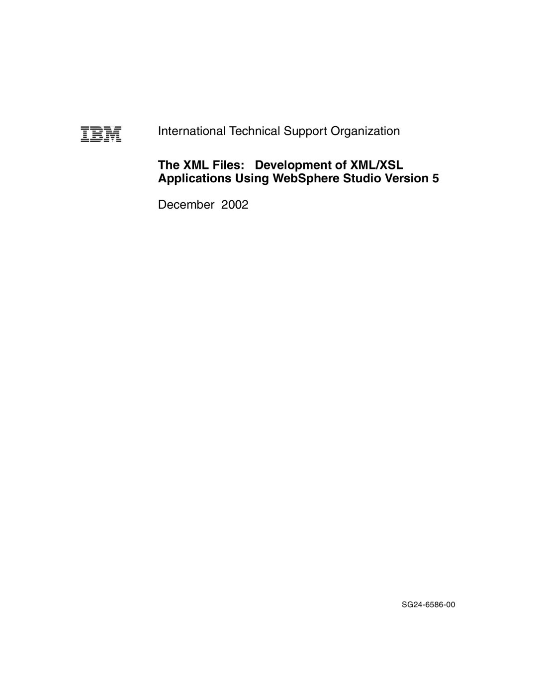 IBM Version 5 manual International Technical Support Organization 