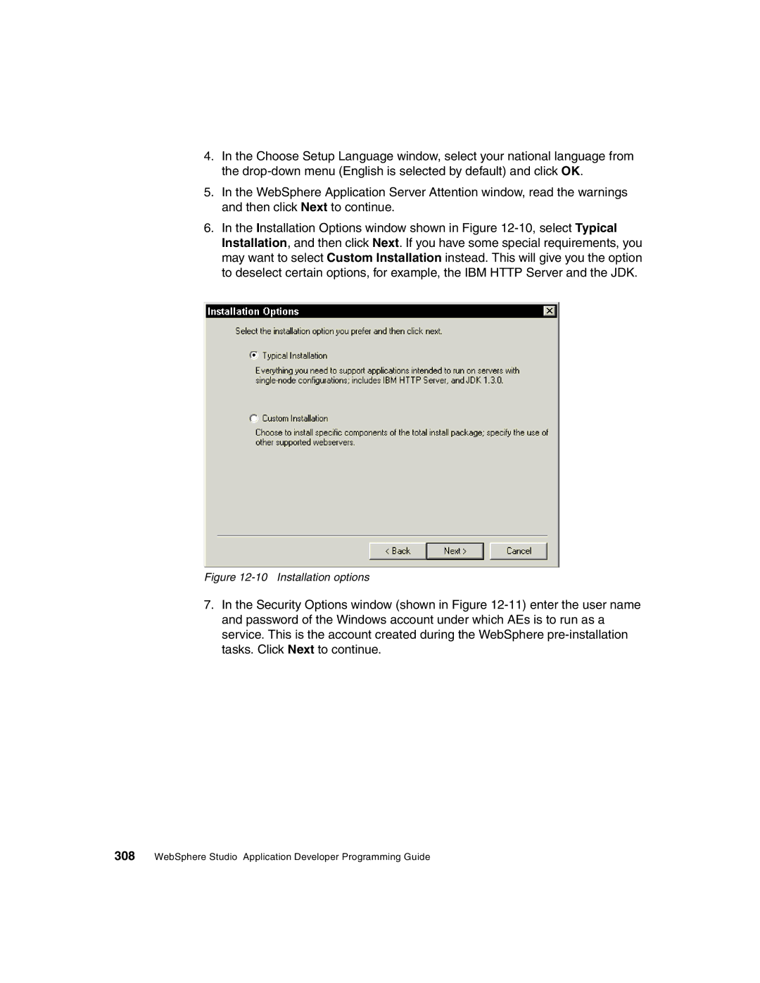 IBM Version 5 manual Installation options 