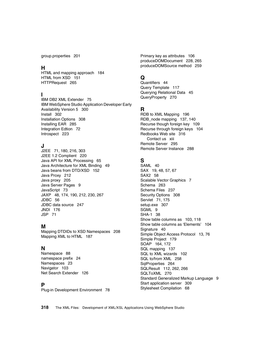 IBM Version 5 manual Jaxp 