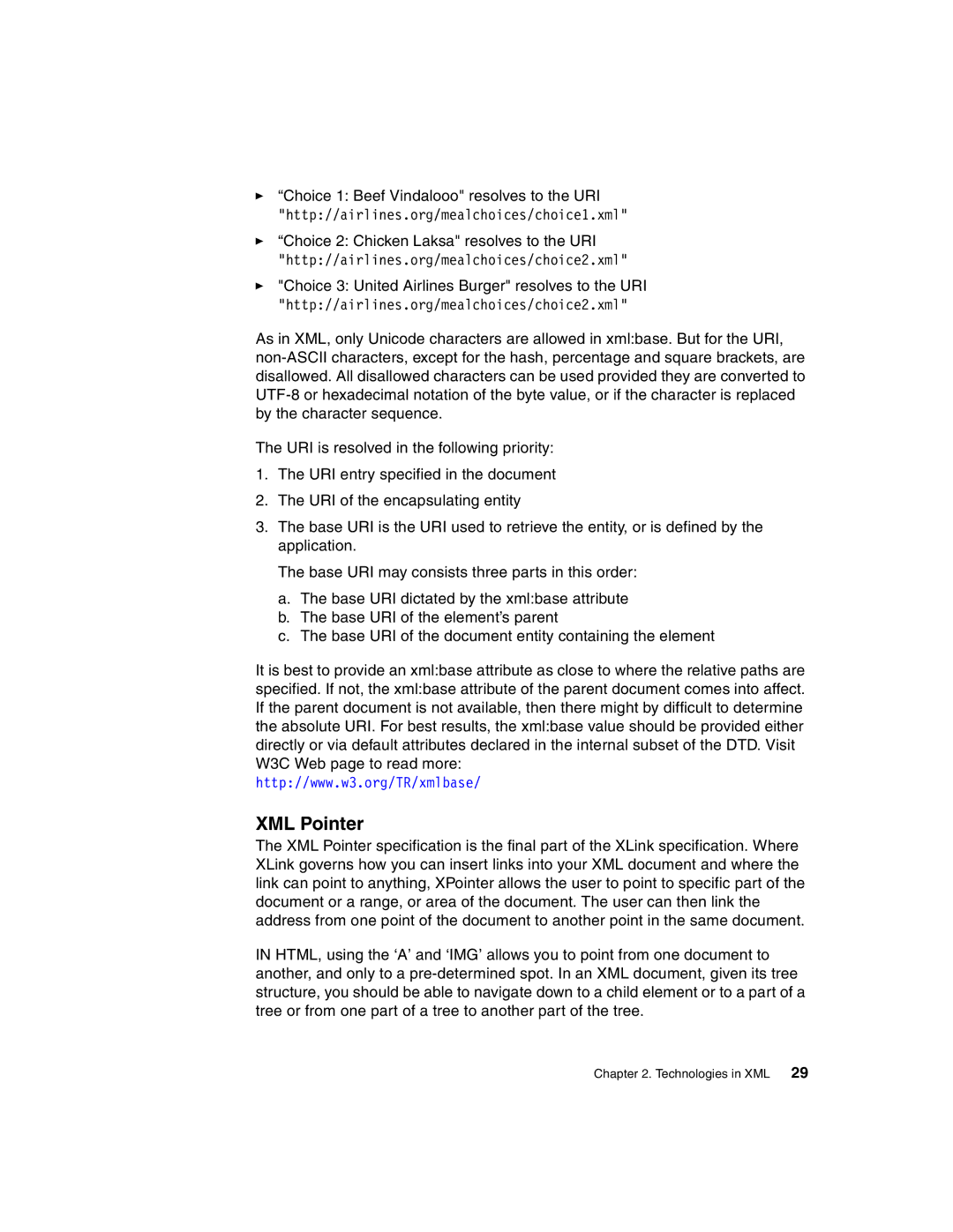 IBM Version 5 manual XML Pointer 