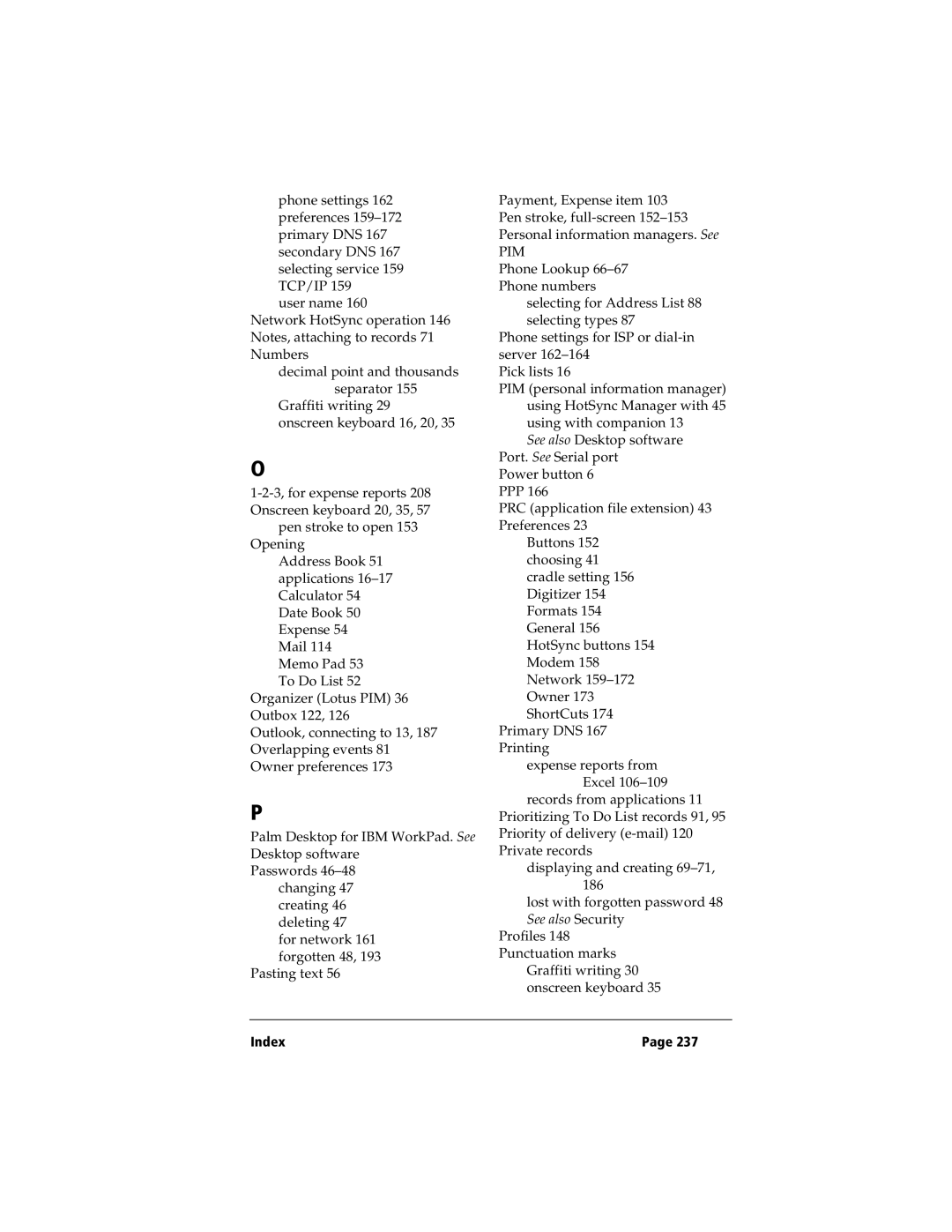 IBM WORKPADC3 manual Pim 