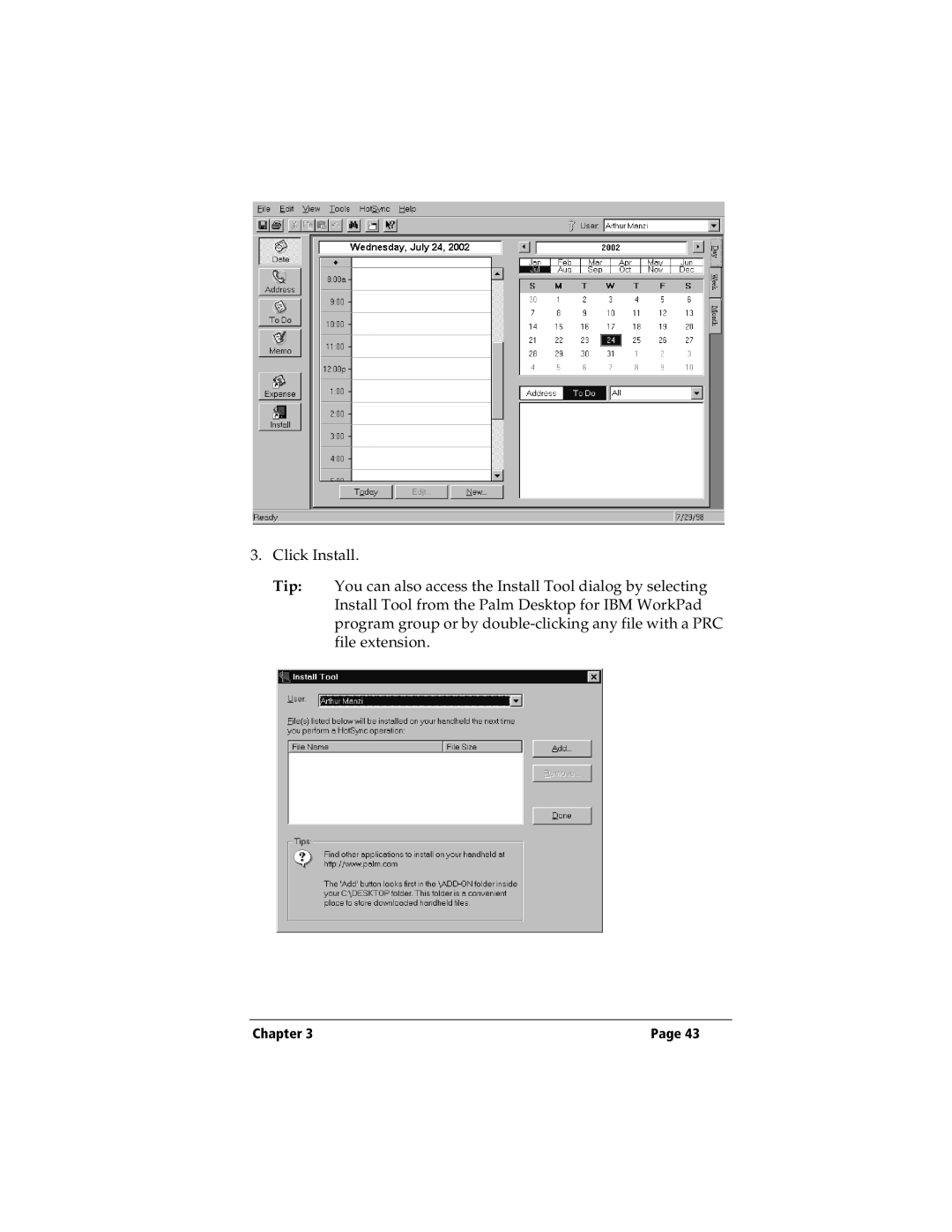 IBM WORKPADC3 manual Chapter 