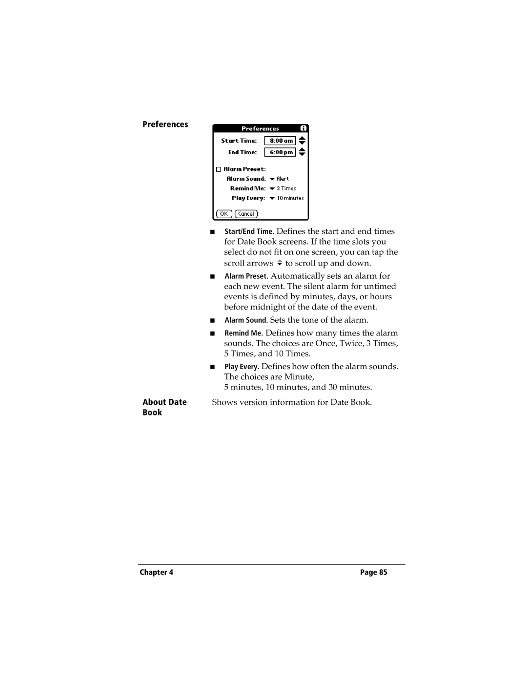 IBM WORKPADC3 manual Preferences, Book 