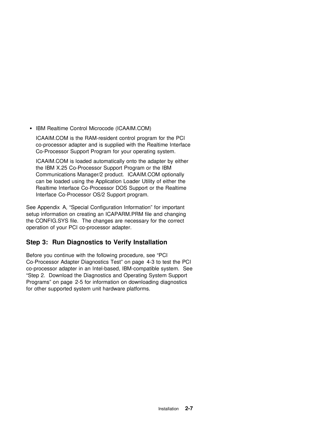 IBM X.25 manual To Verify Installation, Diagnostics 