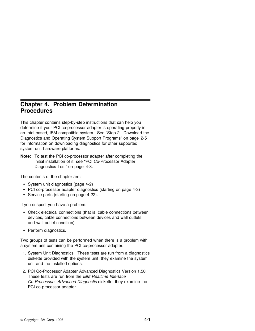 IBM X.25 manual Problem Determination, Chapter 