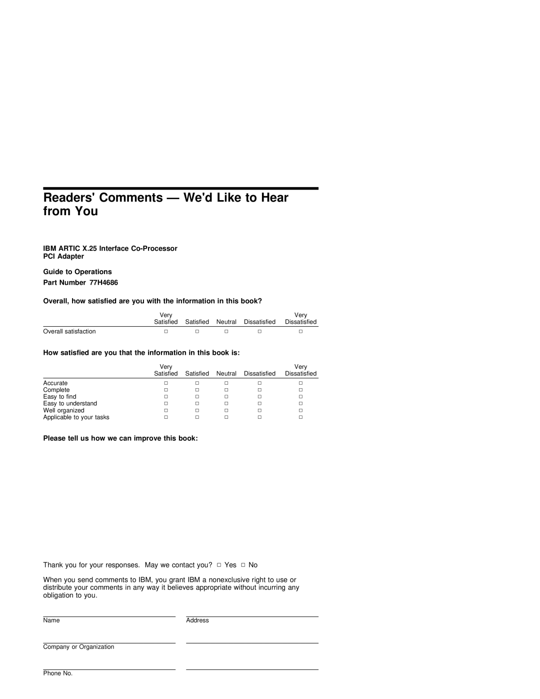 IBM X.25 manual Like 