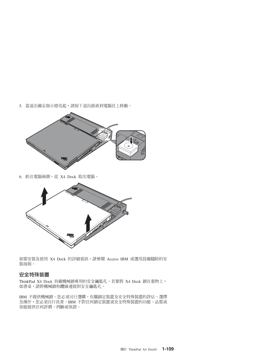 IBM manual ÷≤ ThinkPad X4 Dock0 