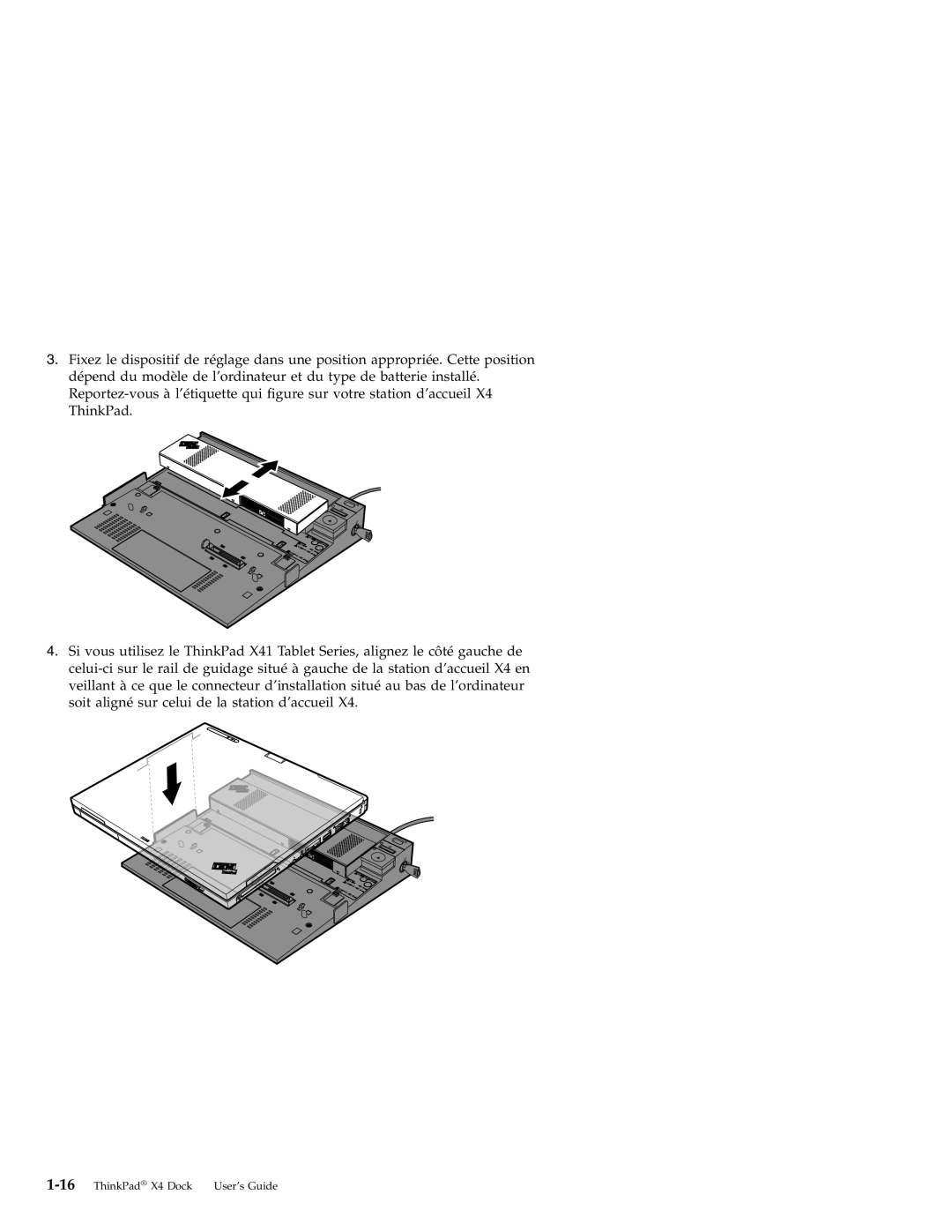 IBM manual 16ThinkPad X4 Dock User’s Guide 