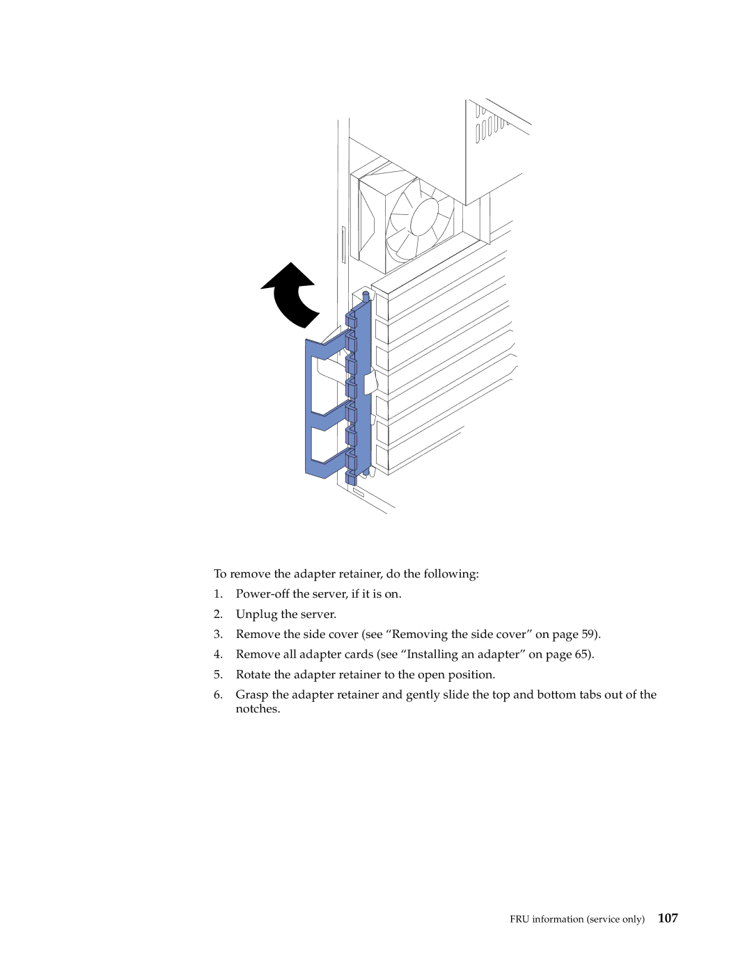 IBM XSERIES 220 manual FRU information service only 