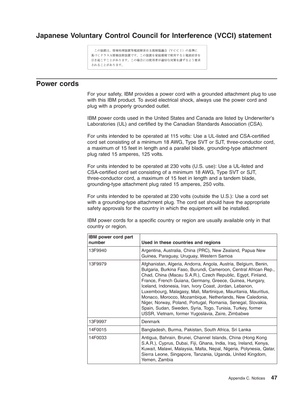 IBM xSeries 235 manual Appendix C. Notices 