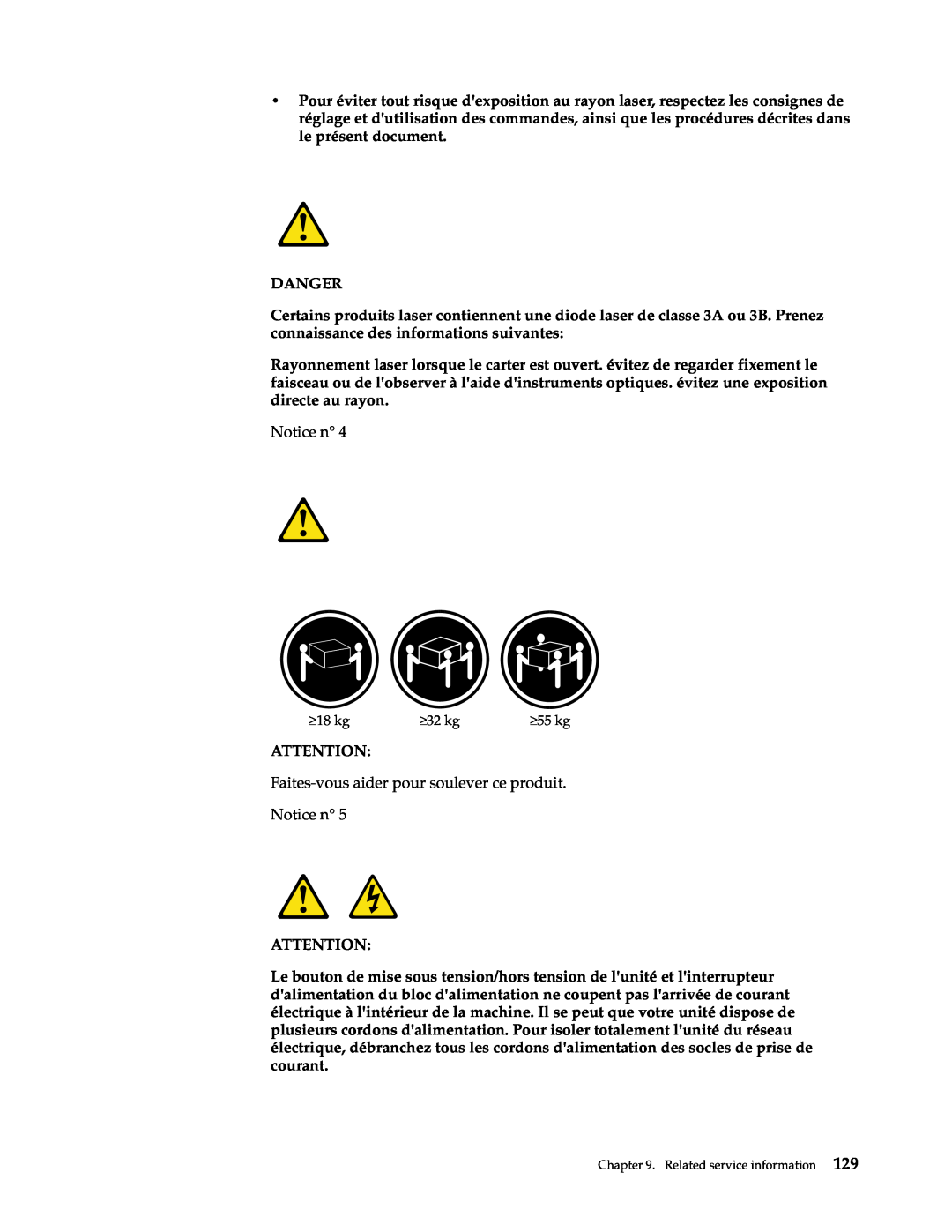 IBM xSeries 330 manual Danger 