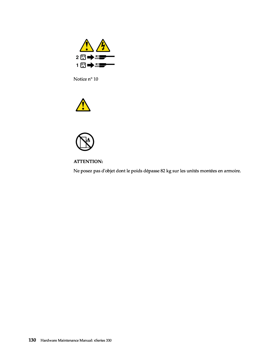 IBM xSeries 330 manual Notice n, Hardware Maintenance Manual: xSeries 