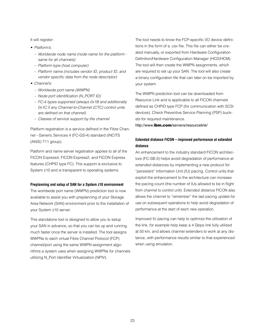 IBM Z10 EC manual It will register 