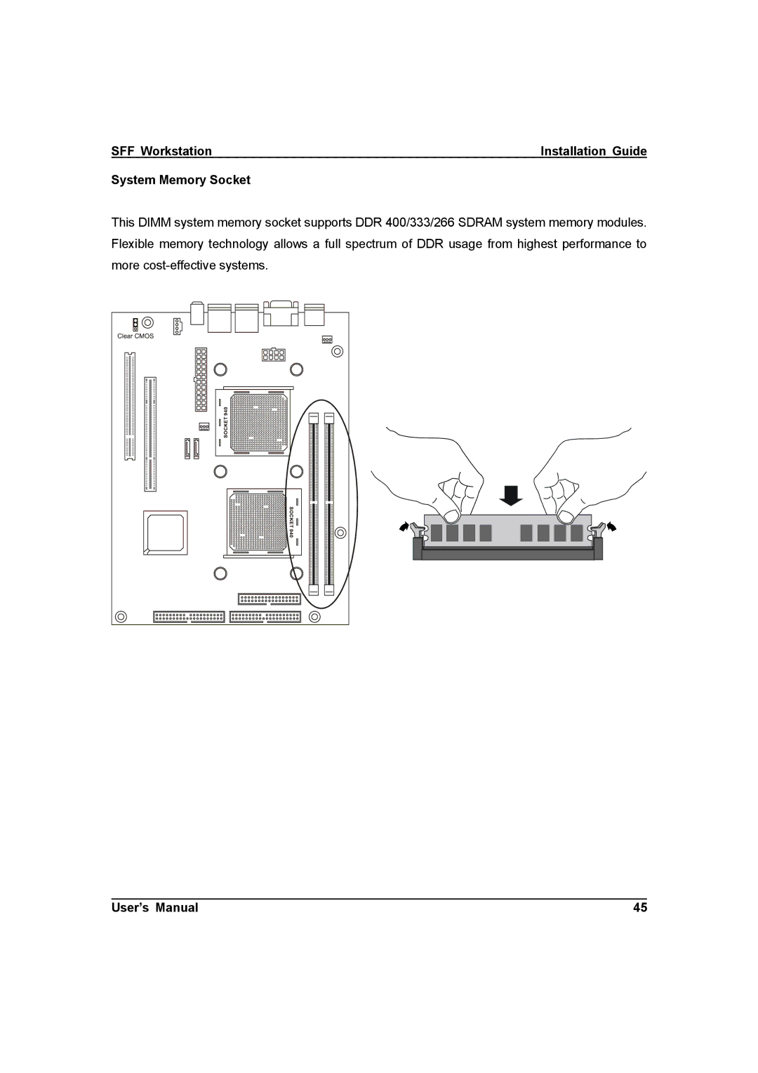 IBM ZMAXdp user manual System Memory Socket 