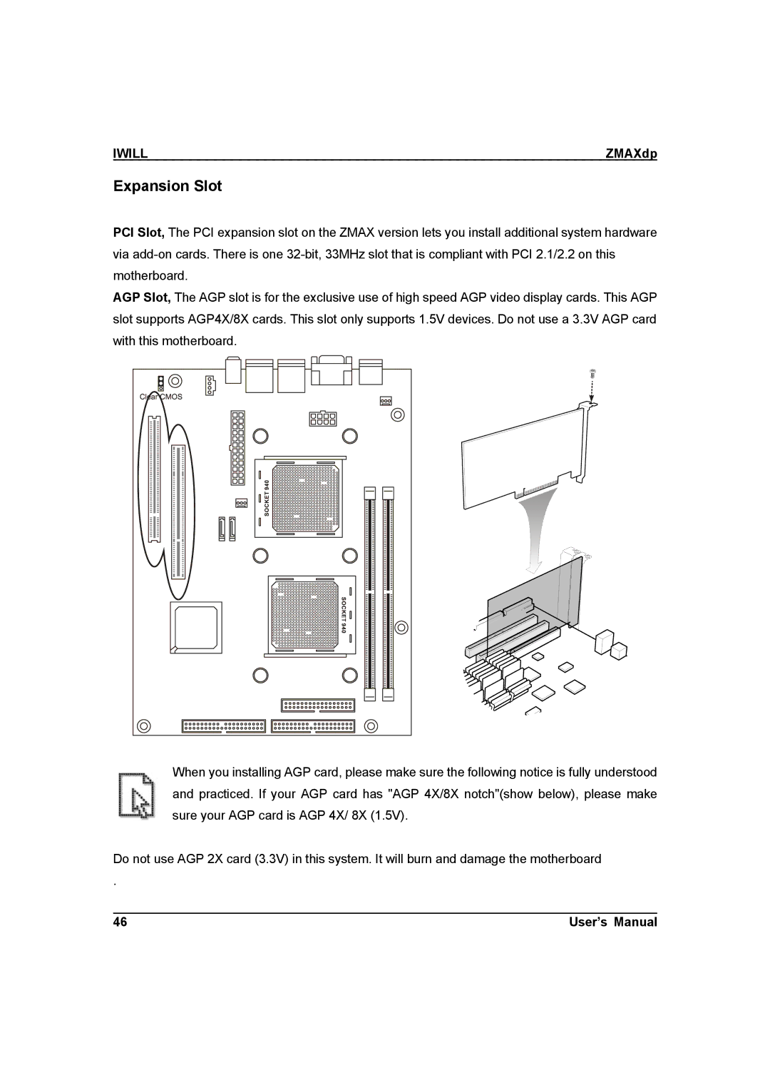 IBM ZMAXdp user manual Expansion Slot 