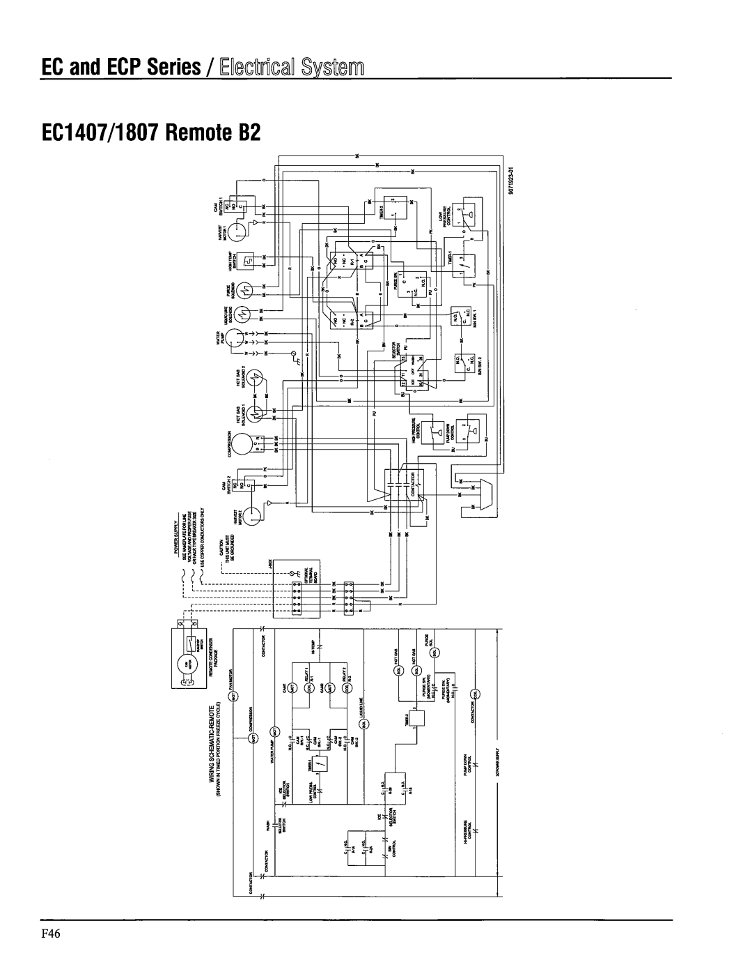 Ice-O-Matic EC Series, B Series, ECP Series manual 