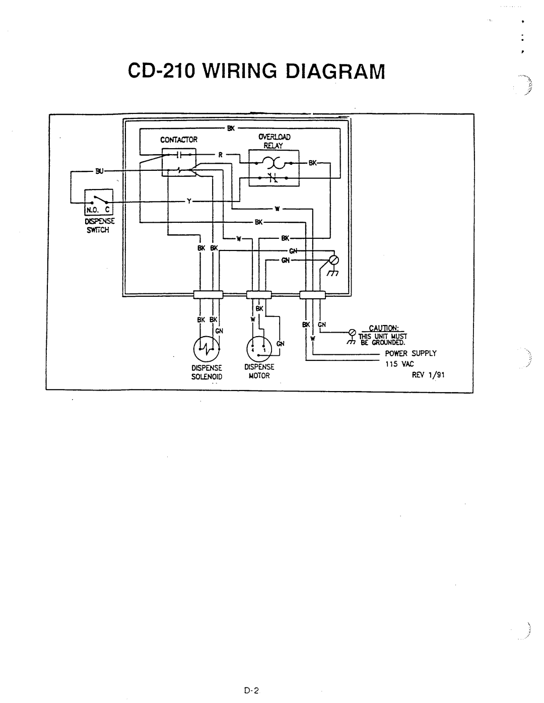 Ice-O-Matic CD210 manual 