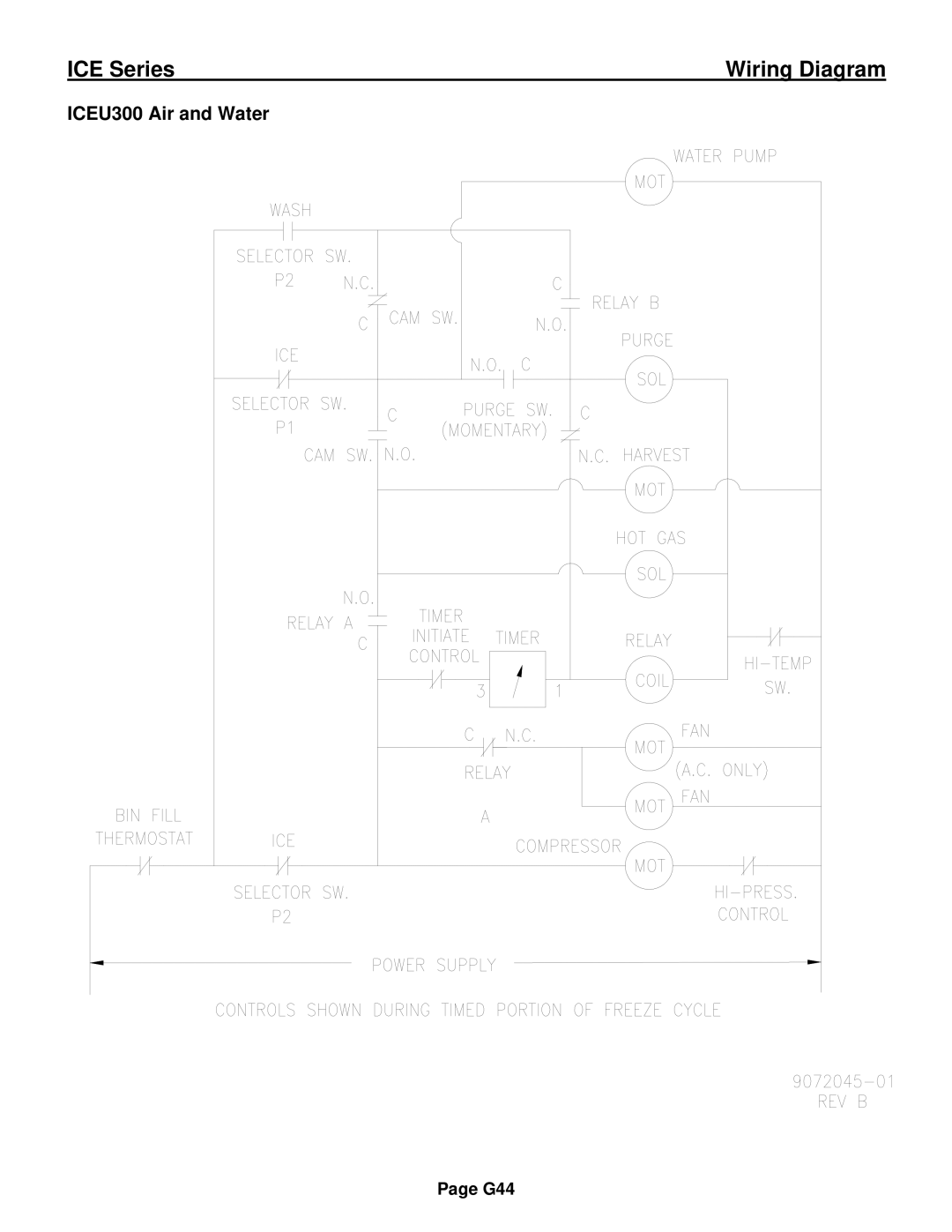 Ice-O-Matic ICE0250 Series installation manual G44 