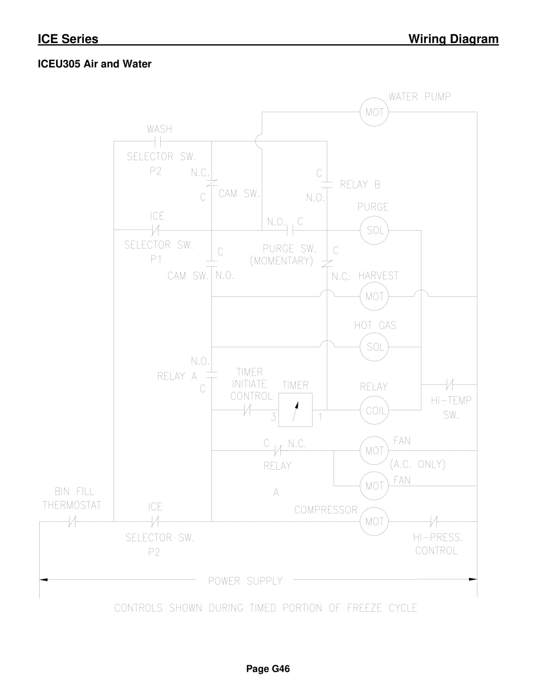 Ice-O-Matic ICE0250 Series installation manual G46 